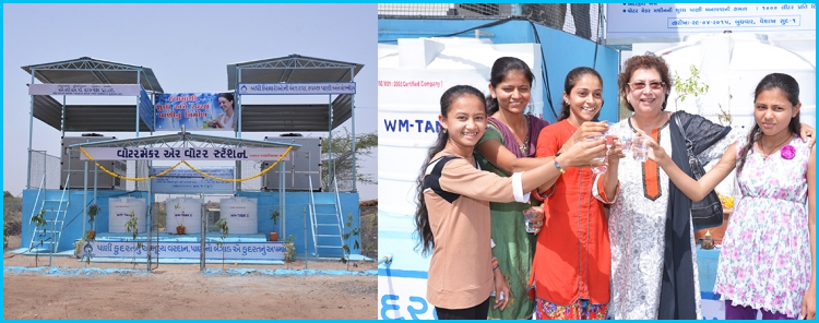 Rural India is benefitting from a technology that produces drinking water from air